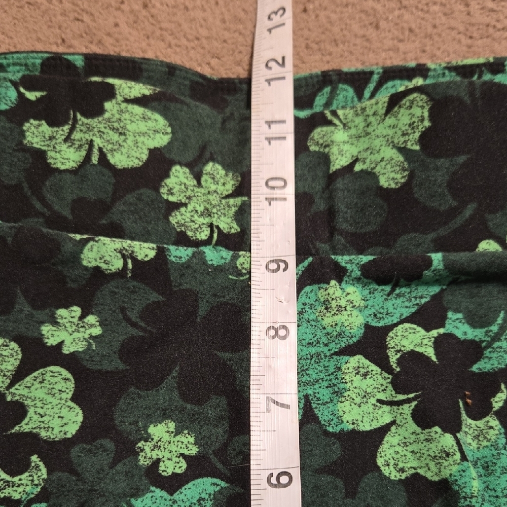 SP2 EUC Full Length Legging Sz L/XL Wide Band Pull-on Clovers Stretchy Soft - Picture 6 of 8